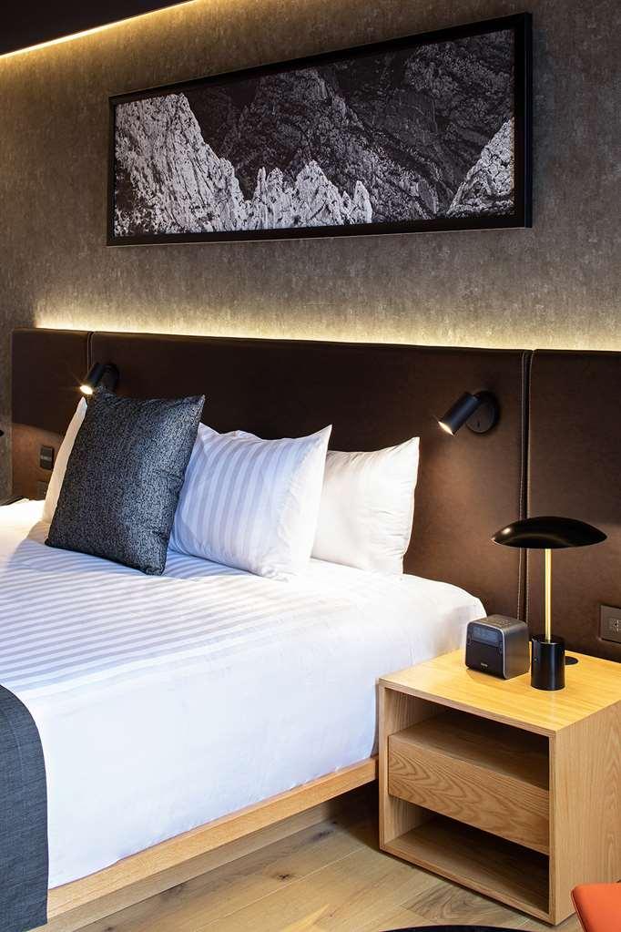 Galeria Plaza Monterrey Hotel Bilik gambar A bed at the hotel