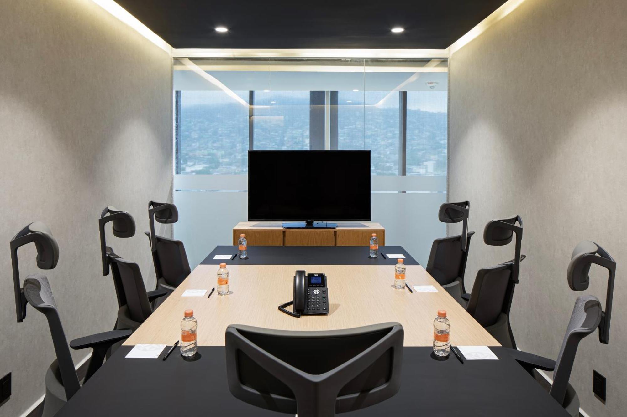 Galeria Plaza Monterrey Hotel Luaran gambar A typical meeting room